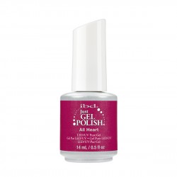 ibd Kalıcı Oje renk adı: All Heart (simli koyu pembe)