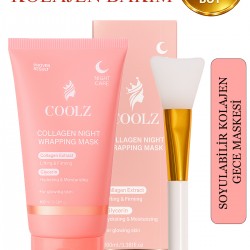 Coolz Soyulabilir Kolajen Gece Maskesi- Collagen Night Wrapping Mask