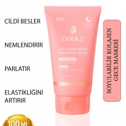 Coolz Soyulabilir Kolajen Gece Maskesi- Collagen Night Wrapping Mask