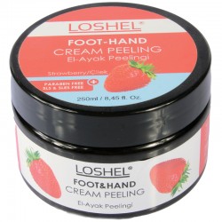 Loshel El ve Ayak Peelingi 500gr (Çilekli) 