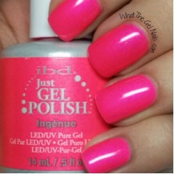 ibd Kalıcı Oje renk adı: Ingenue (pembe)