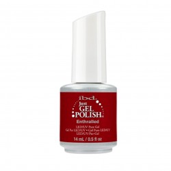 ibd Kalıcı Oje renk adı: Enthralled (simli kırmızı)